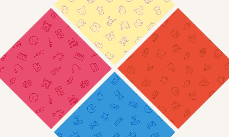 Free Seamless Icon Patterns