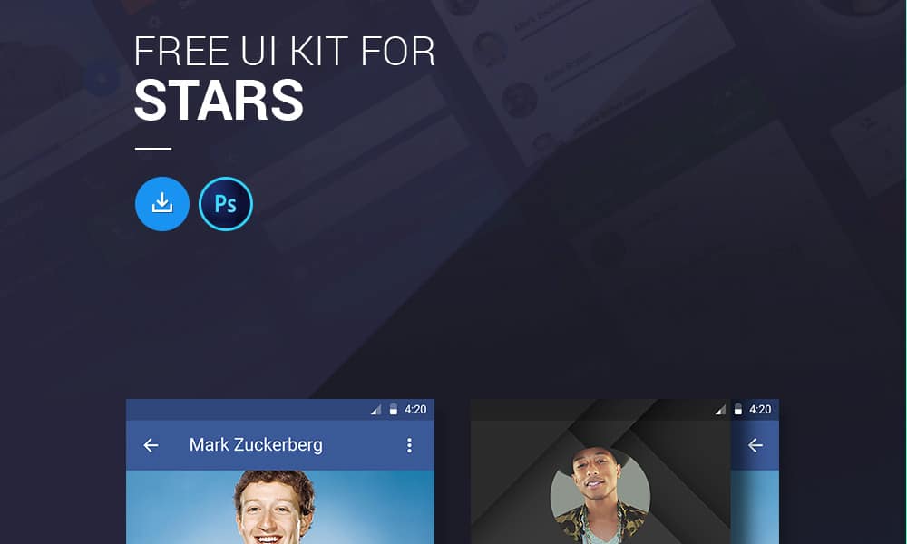 Free Ui Kit For Stars