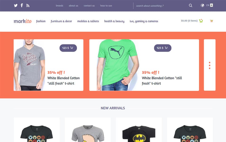 Markito HTML Template