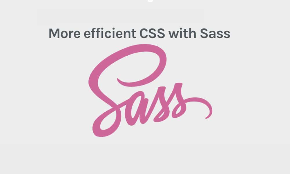 More efficient CSS with Sass