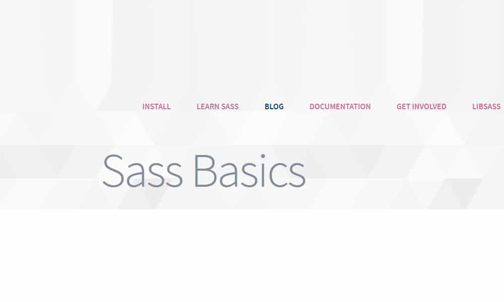 Best Sass Tutorials : A Comprehensive Guide To Sass