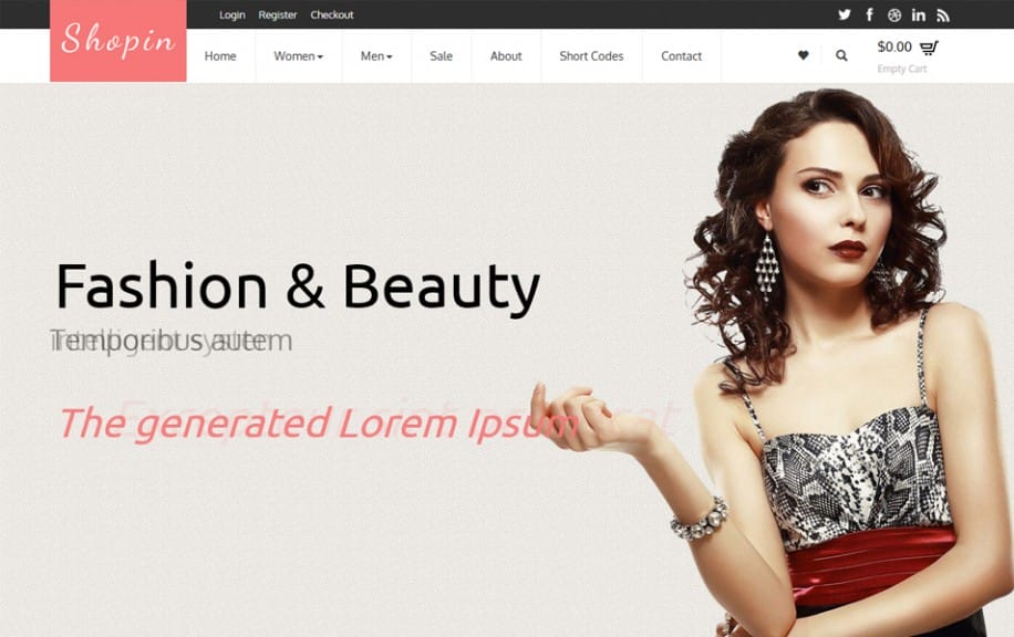 50+ Free Responsive HTML5 E-commerce Website Templates
