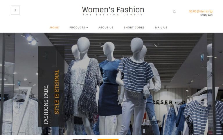50+ Free Responsive HTML5 E-commerce Website Templates