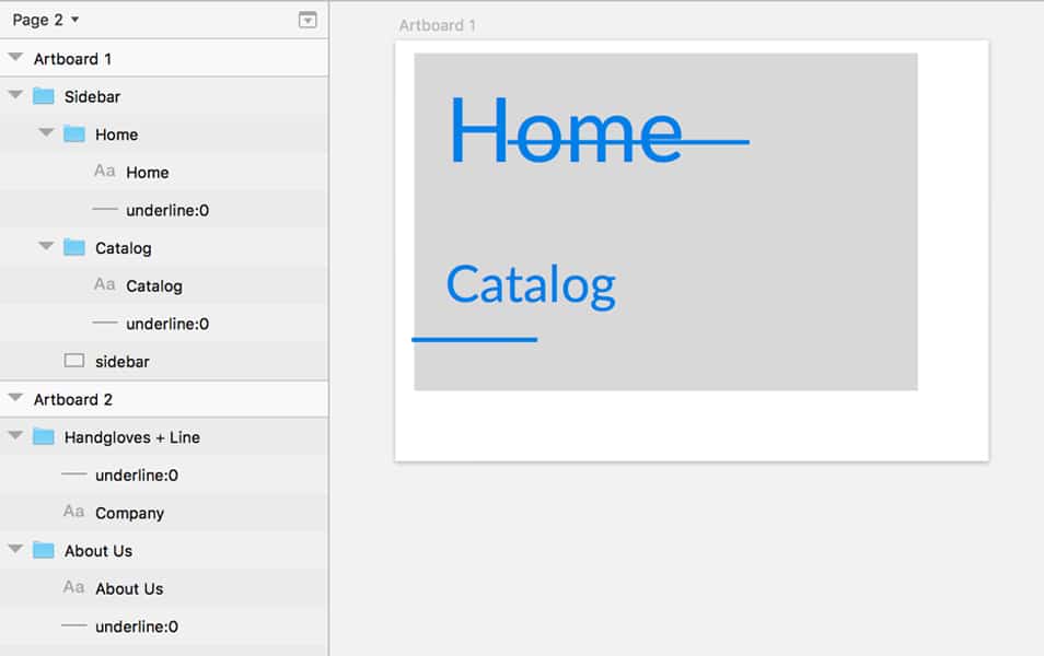 Align underlines in hyperlinks plugin for Sketch.app