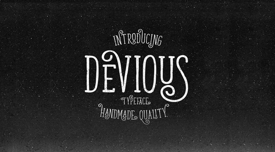 Devious Free Typeface