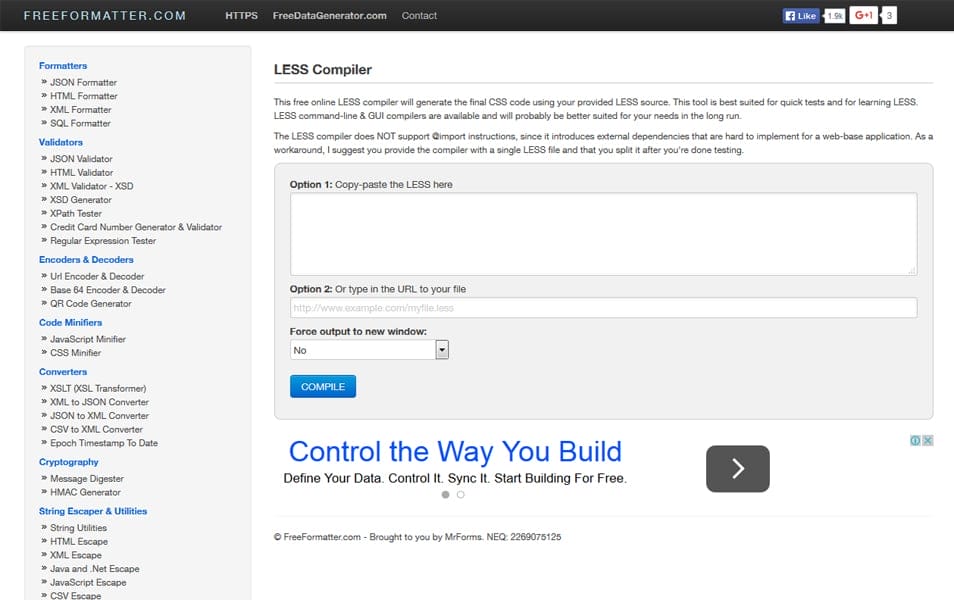 50+ Less Compilers (Complete Collection) 21 Free Online LESS Compiler