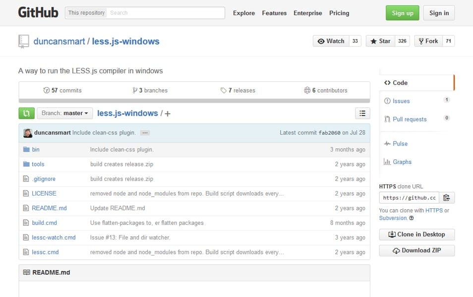 50+ Less Compilers (Complete Collection) 43 LESS.js for Windows