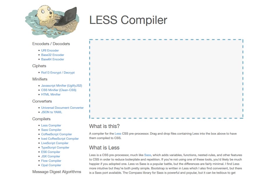 50+ Less Compilers (Complete Collection) 23 Online LESS Compiler (lessc)