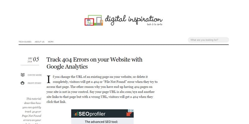 Google Analytics Tutorials And Tips » CSS Author