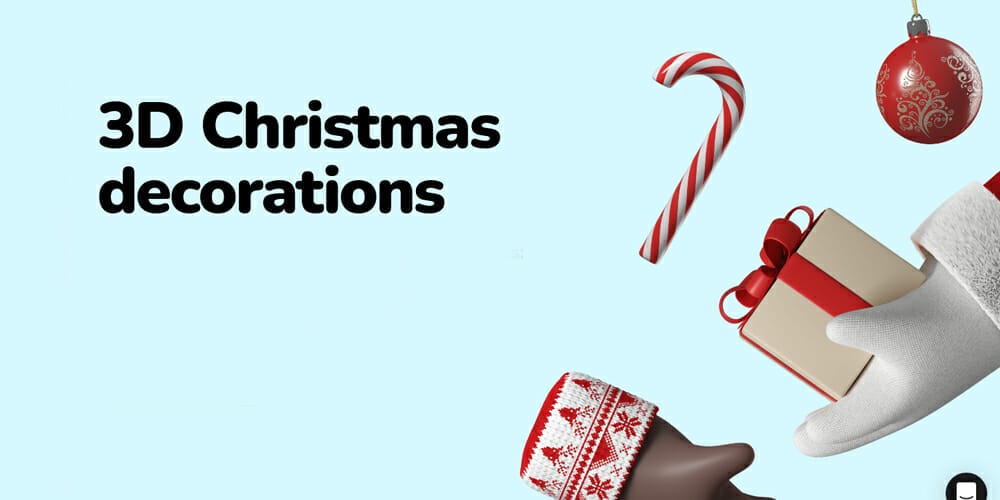 3D Christmas Decorations