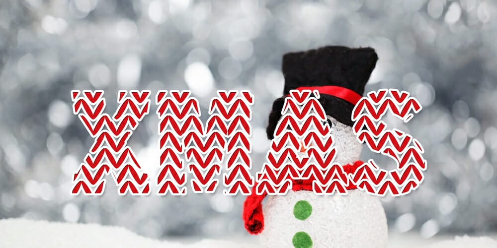 Bold Ugly Sweater Christmas Font