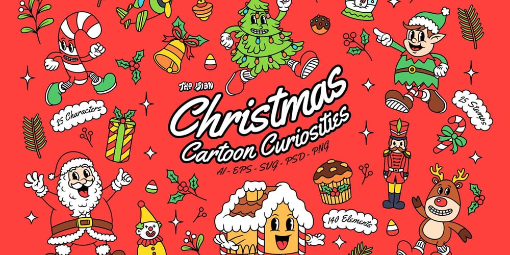 Christmas Cartoon Curiosities