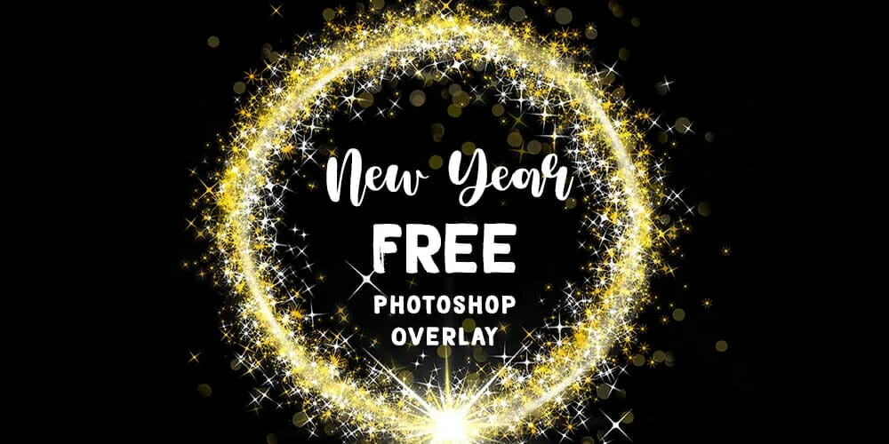 Christmas & New Year Photoshop Overlays