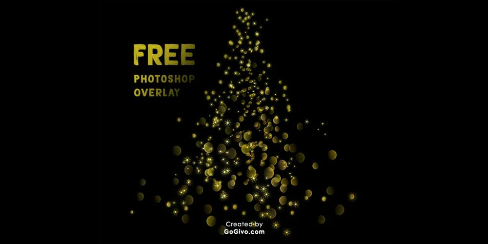 Christmas Tree Photoshop Overlays