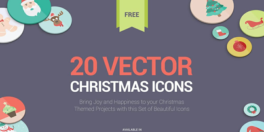 Christmas icons pack