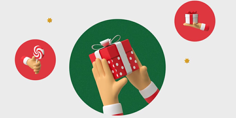 Free Christmas 3D Illustrations