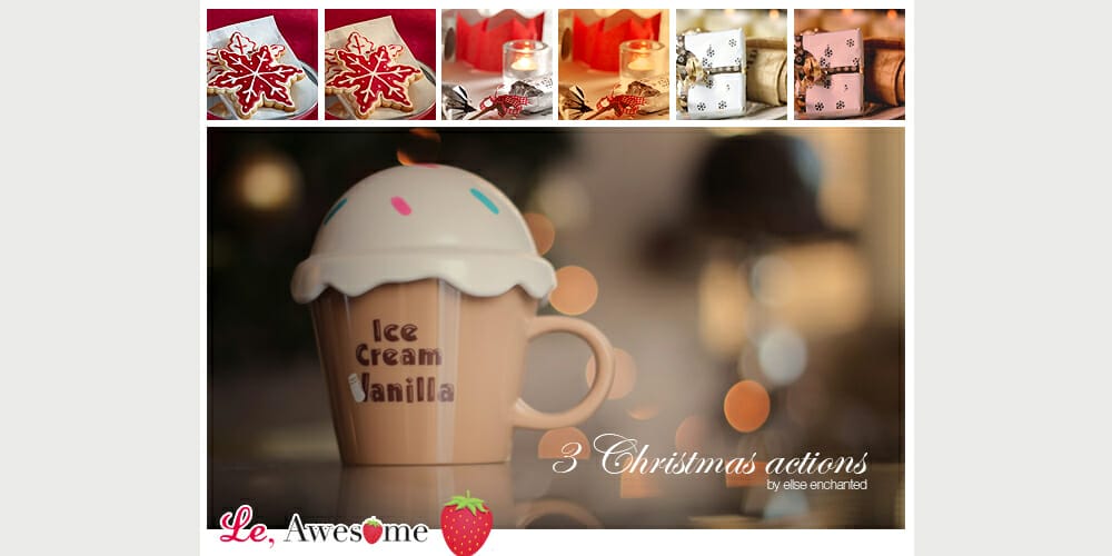 Free Christmas Actions