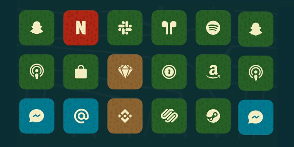 christmas app icons