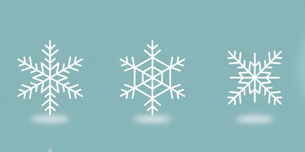 Winter Snow Crystals