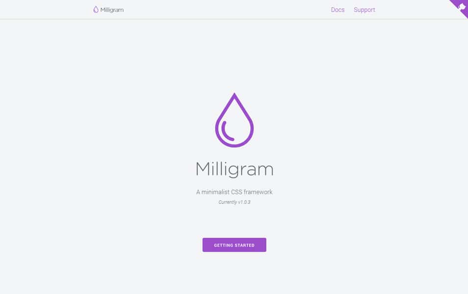 100+ Best CSS Frameworks for Responsive Design 98 Milligram