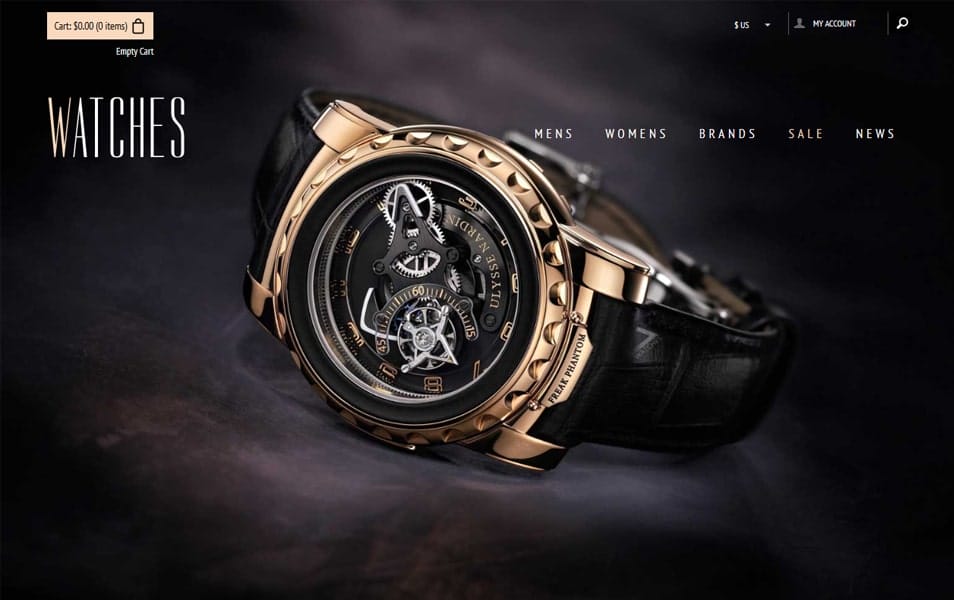 Watches - Flat Ecommerce Bootstrap Web Template