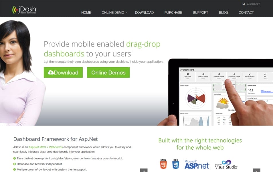 20+ Best Dashboard Frameworks 15 JDash