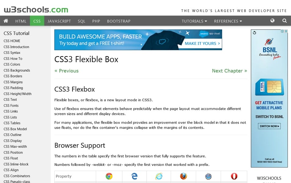 CSS3 Flexible Box