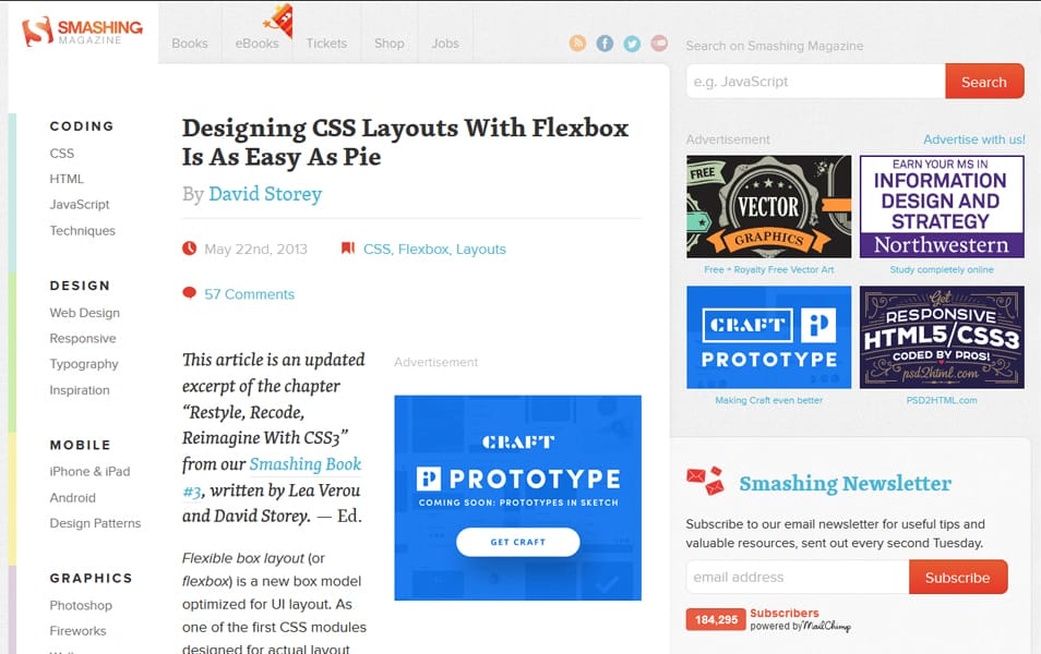 CSS Flexbox Resources - Tutorials, Tools, Grid & Generators 104 Designing CSS Layouts With Flexbox Is As Easy As Pie