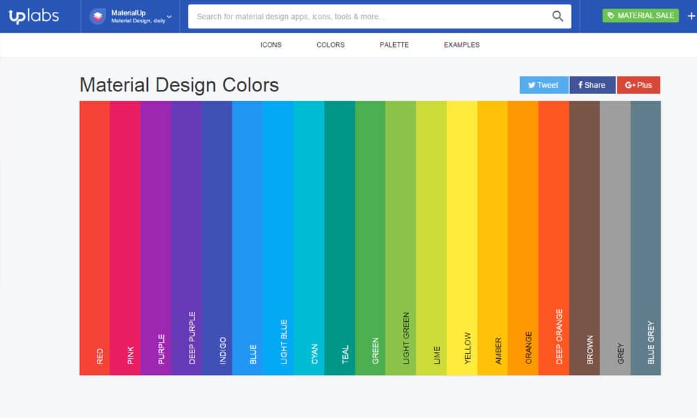 material design color palette generator