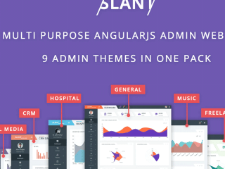 Responsive Free AngularJS Admin Themes 2021