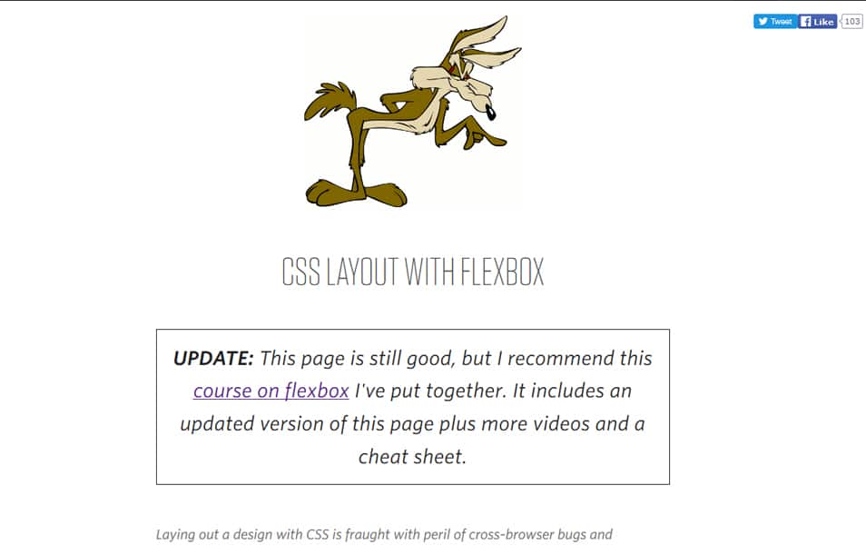 CSS Flexbox Resources - Tutorials, Tools, Grid & Generators 117 CSS Layout with Flexbox
