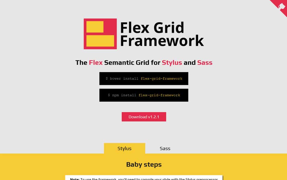 CSS Flexbox Resources - Tutorials, Tools, Grid & Generators 11 Flex Grid Framework