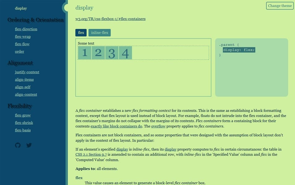 CSS Flexbox Resources - Tutorials, Tools, Grid & Generators 64 Flexbox Cheatsheet
