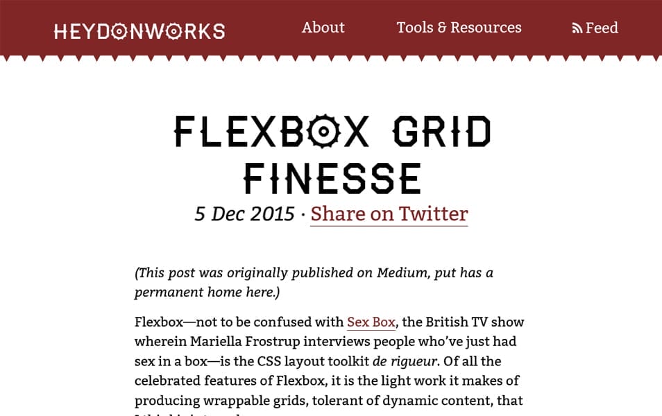 Flexbox Grid Finesse