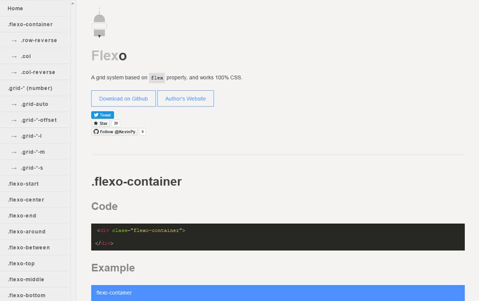 CSS Flexbox Resources - Tutorials, Tools, Grid & Generators 31 Flexo