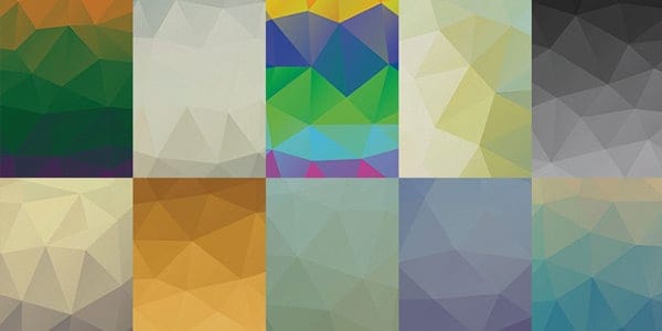 Free Awesome Low Poly Backgrounds PSD