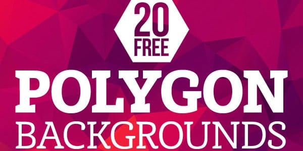 Free High-Res Geometric Polygon Backgrounds