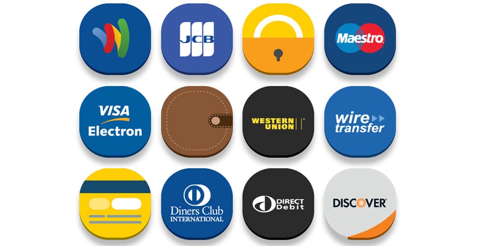  Free Online Banks and E-Commerce Icons