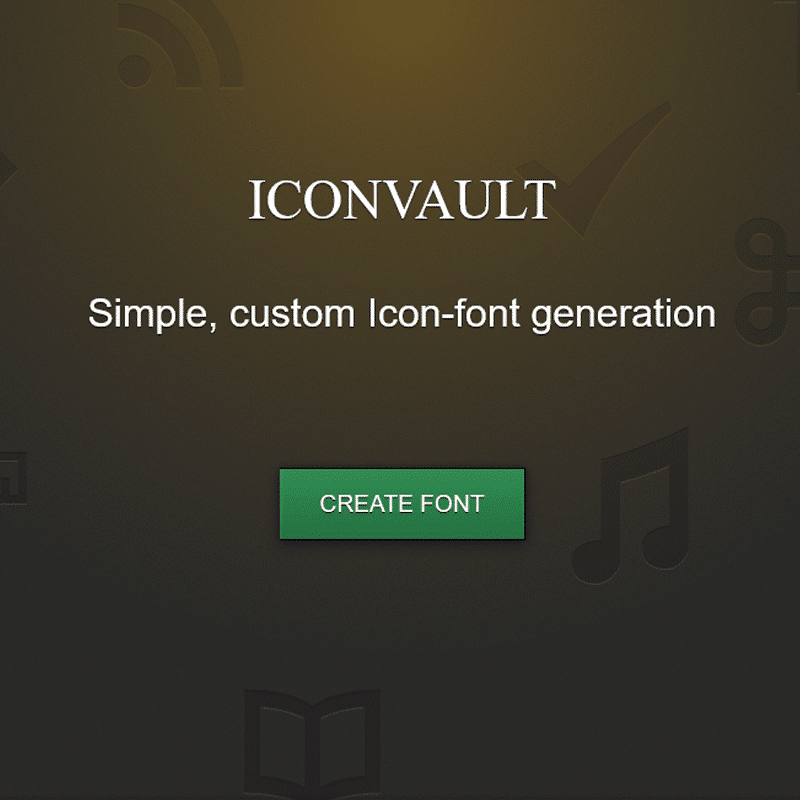 Icon Font Generator and Icon Design Templates