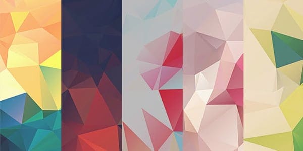 Low Poly Polygonal Texture