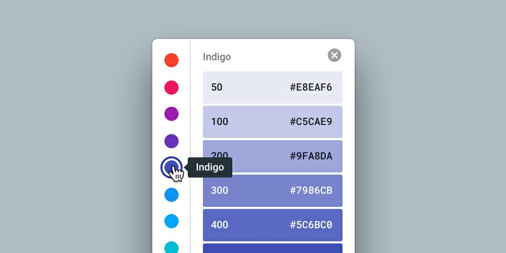 Tools for generating Material Design Color Palettes 13 Material Colors for Mac