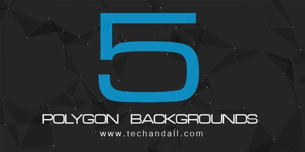 Polygon Backgrounds for Website or Print