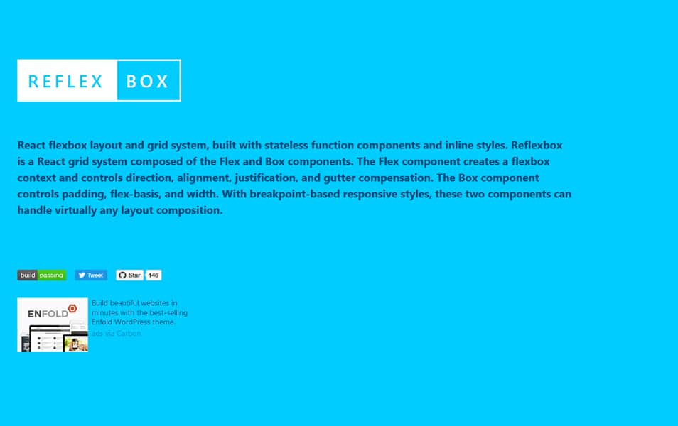 CSS Flexbox Resources - Tutorials, Tools, Grid & Generators 34 Reflexbox