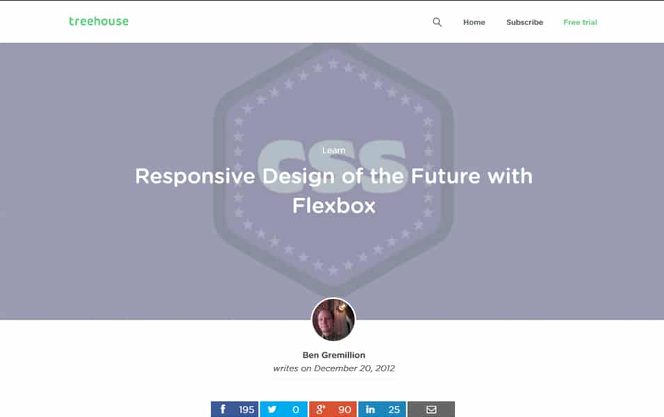 Responsive Design of the Future with Flexbox