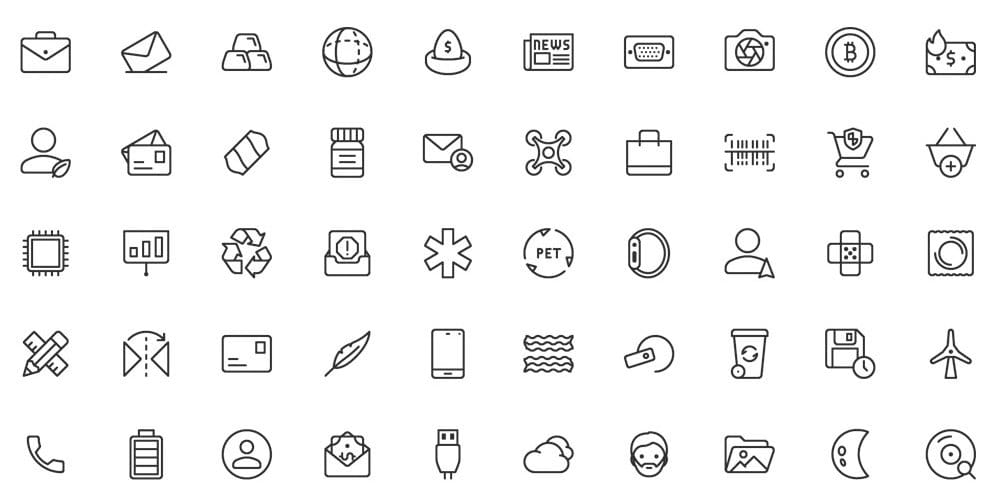 Download Best Free Icon Sets 2021