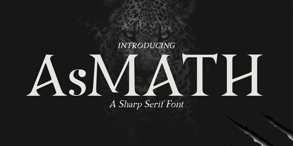 Asmath Serif Font