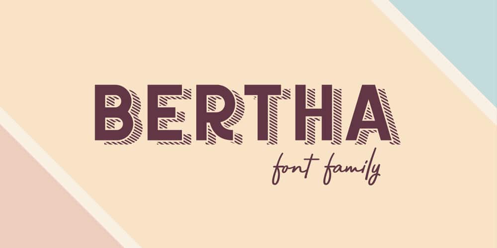 Bertha Font Family