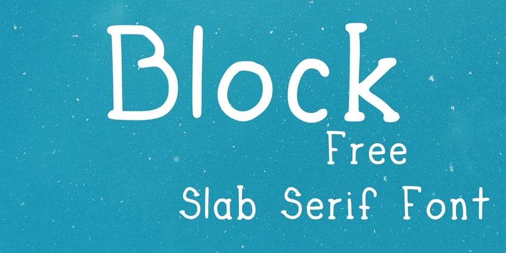 Block Font