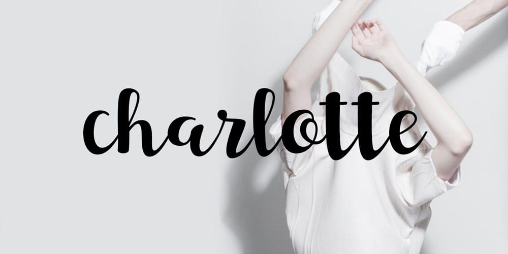Charlotte Script Typeface
