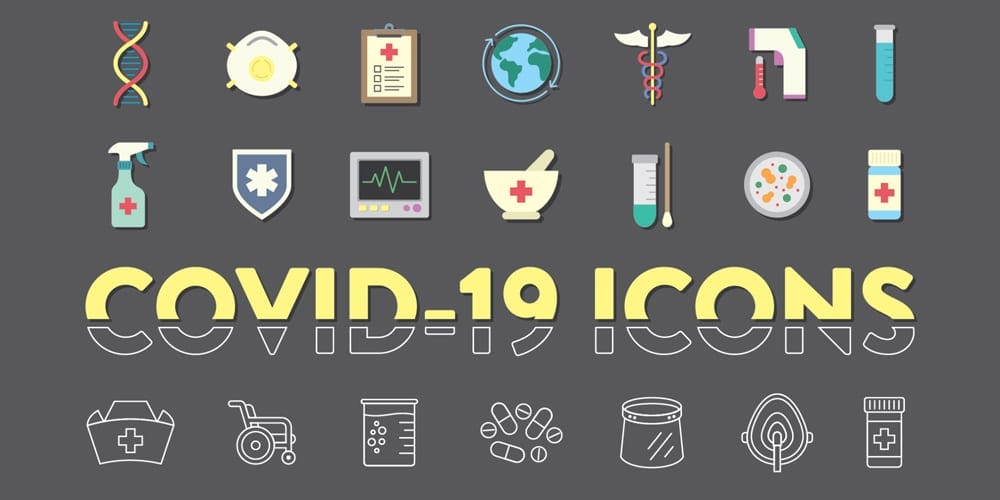 Covid 19 Icons
